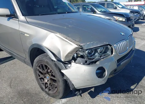 2008 BMW X3 3.0Si from USA, damaged, VIN WBXPC93428WJ12495